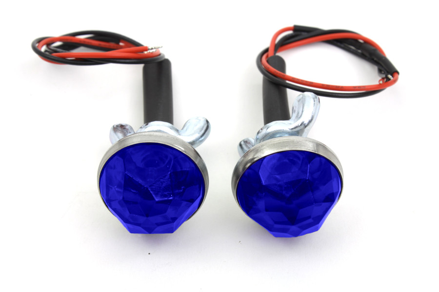 V-Twin - Blue LED Reflector Set