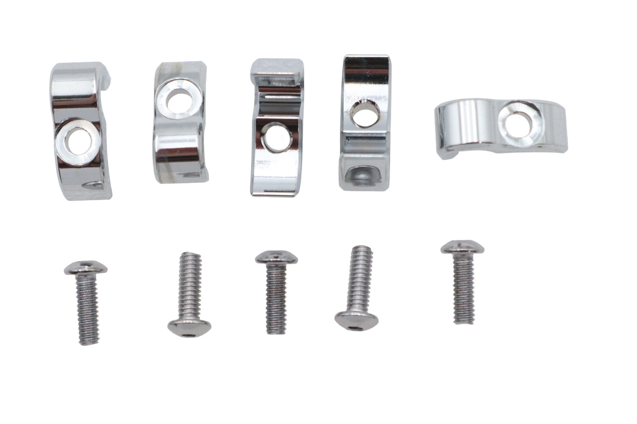 V-Twin #11-0264C - Chrome G Clamp