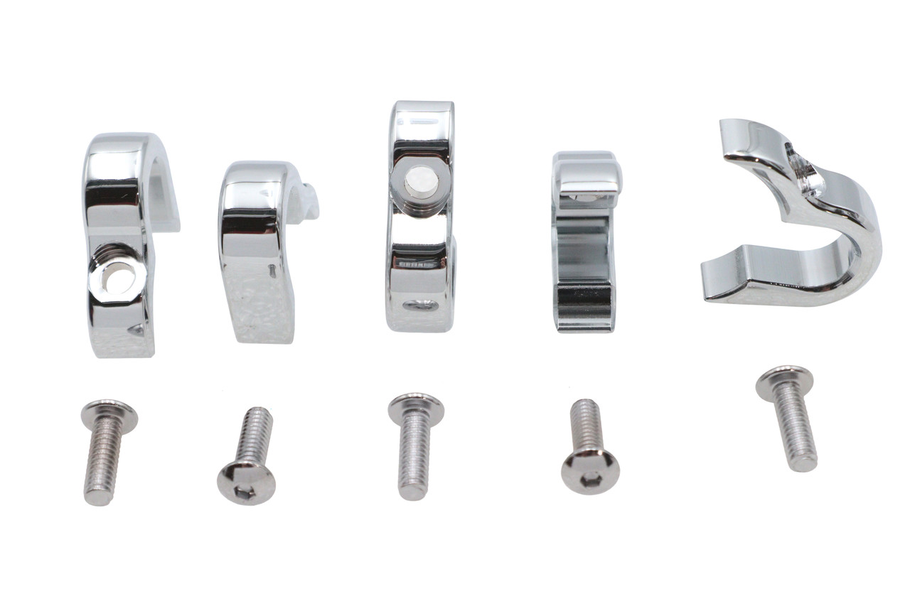 V-Twin #11-0265C - Chrome G Clamp