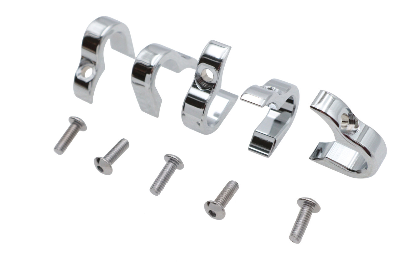 V-Twin #11-0265C - Chrome G Clamp