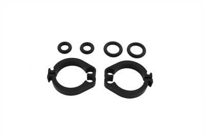 V-Twin #061007 - Dual Throttle Clamp Black