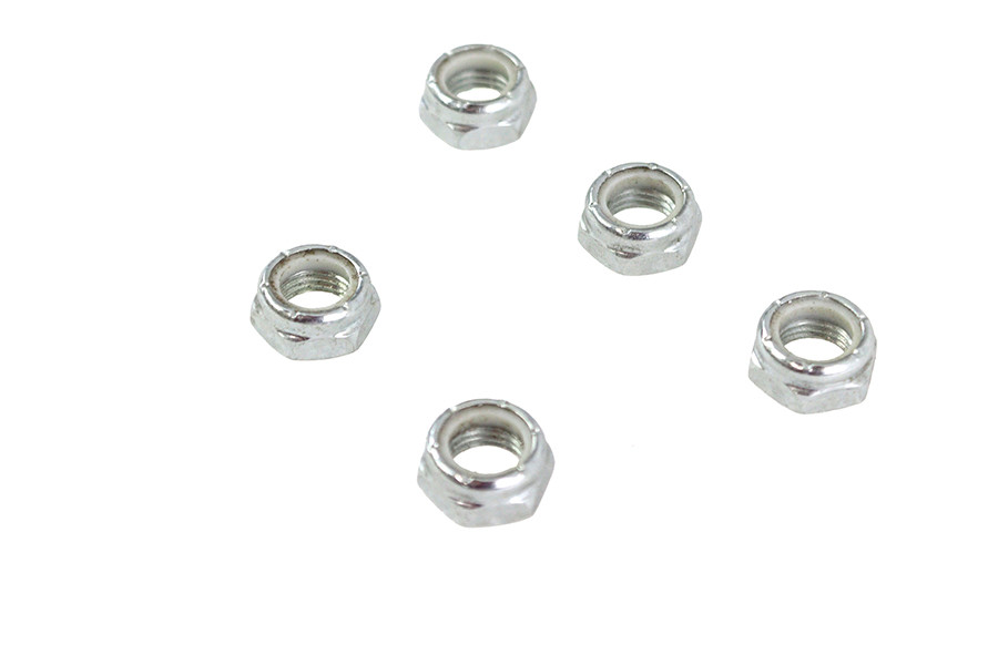 V-Twin - Rear Brake Pivot Lever Stud Nut Zinc