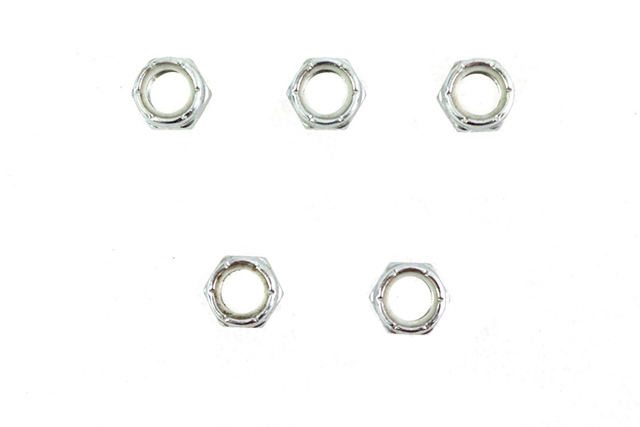 V-Twin - Rear Brake Pivot Lever Stud Nut Zinc