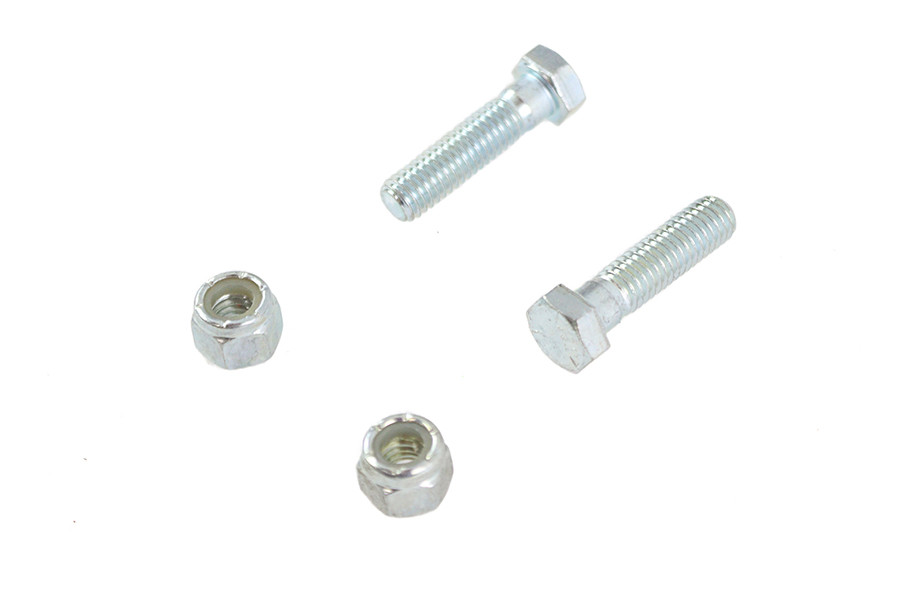 V-Twin - Footpeg Male Bolt Kit Zinc Plated