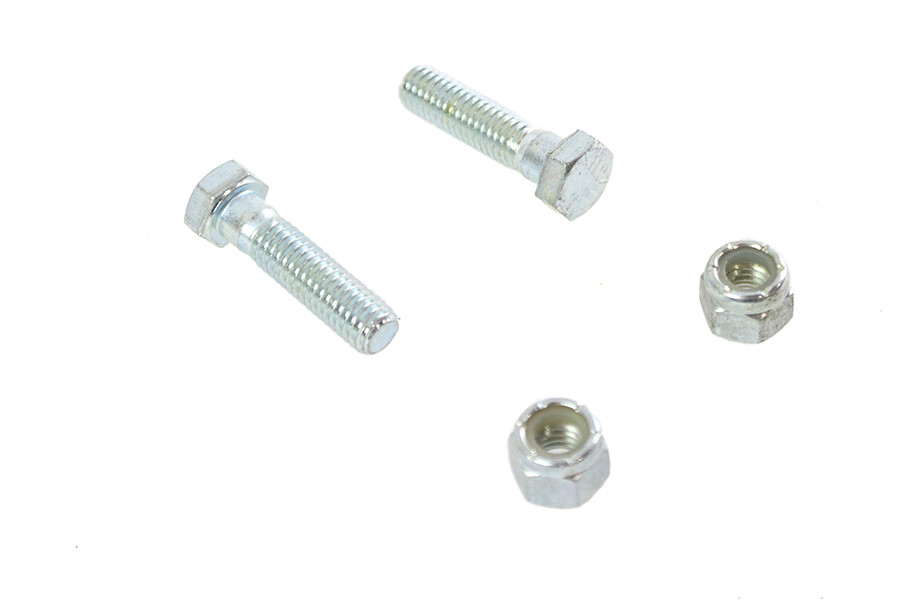 V-Twin - Footpeg Male Bolt Kit Zinc Plated