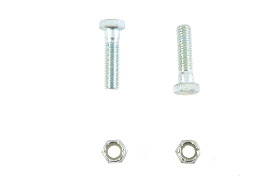 V-Twin - Footpeg Male Bolt Kit Zinc Plated