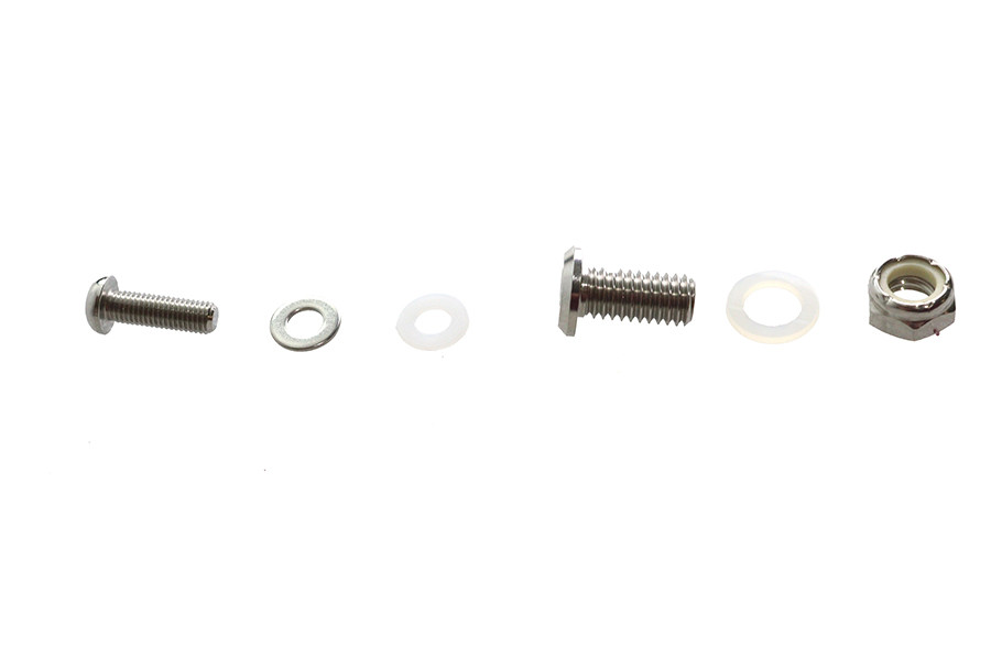 V-Twin #64264 - Rear Seat Tab Fixx-It Insert Kit