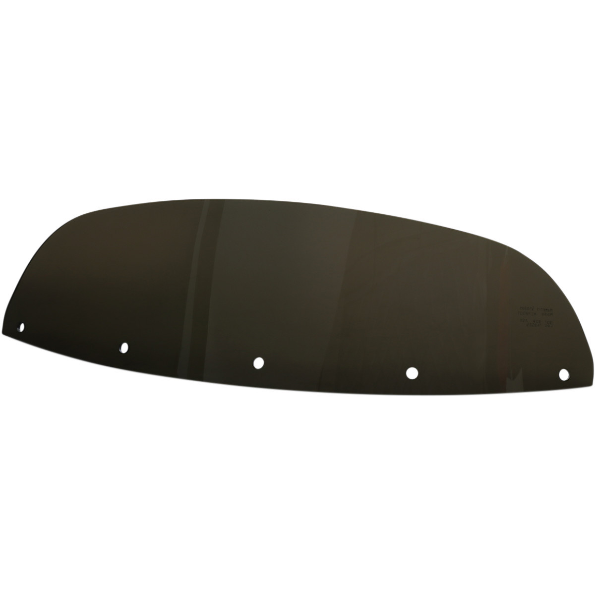 Memphis Shades #MEP8001 - Windshield - 5" - Black - '86-'95 FLHT