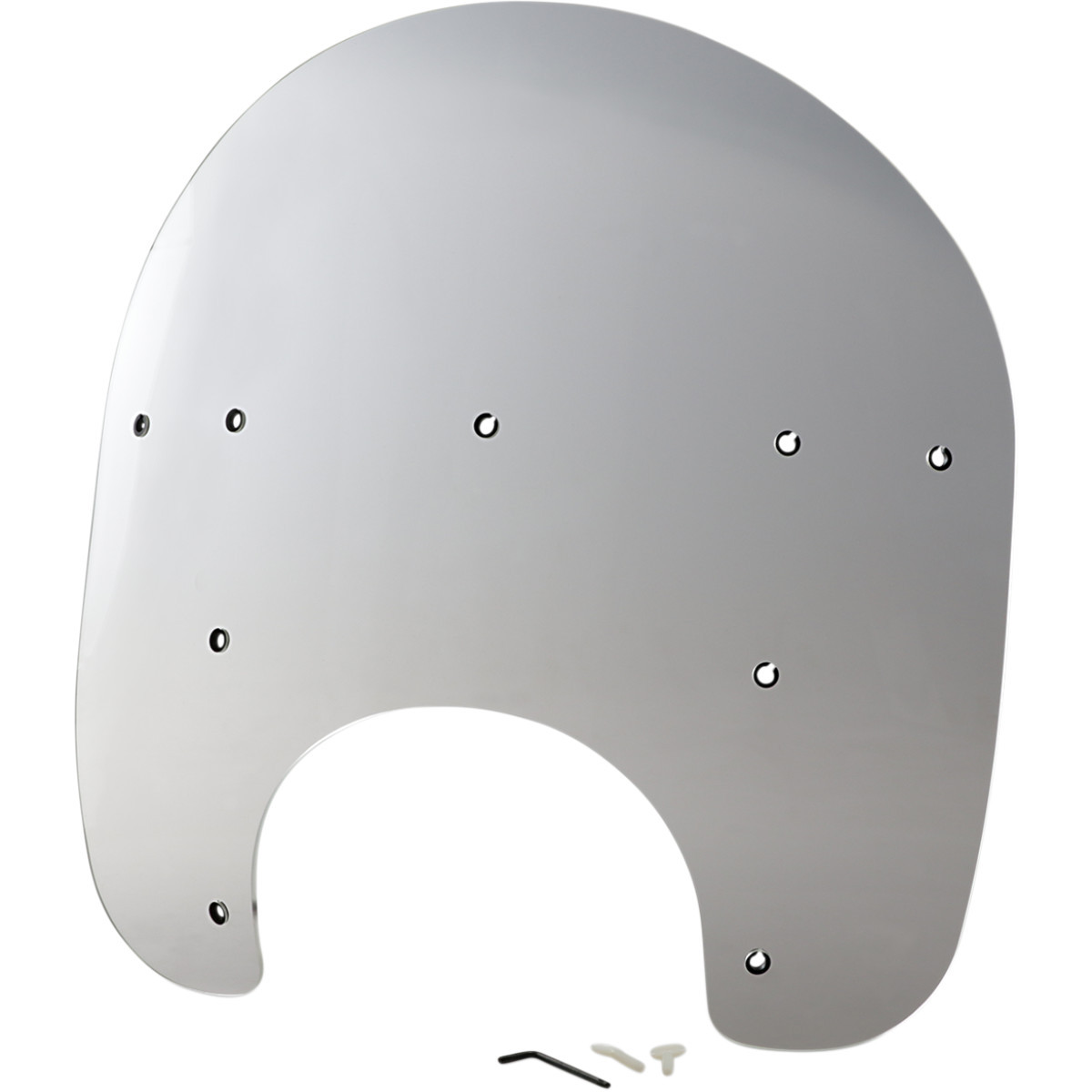 Memphis Shades #MEP6120 - Road King Replacement Plastic - 15" - Clear