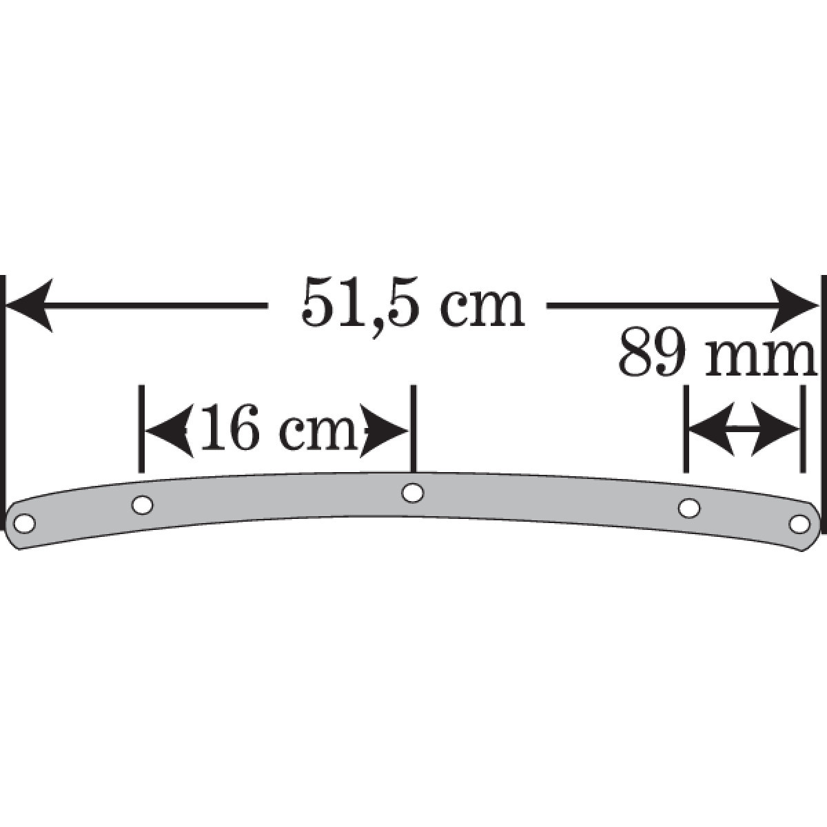Memphis Shades #MEP6220 - Road King Replacement Plastic - 17" - Clear