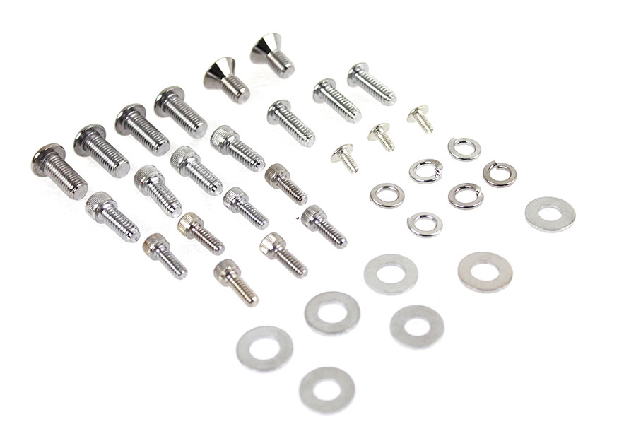 V-Twin - 7 inch Headlamp Cowl Hardware Kit