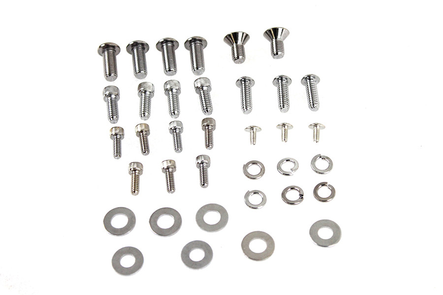 V-Twin - 7 inch Headlamp Cowl Hardware Kit