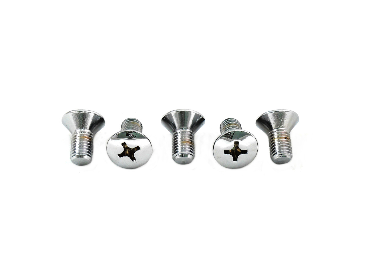 V-Twin #76865 - Phillips Head Chrome Screws