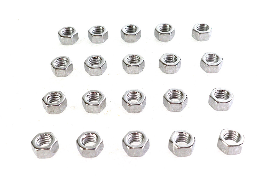 Colony #3/8-16H - Chrome Hex Nuts 3/8 inch-16