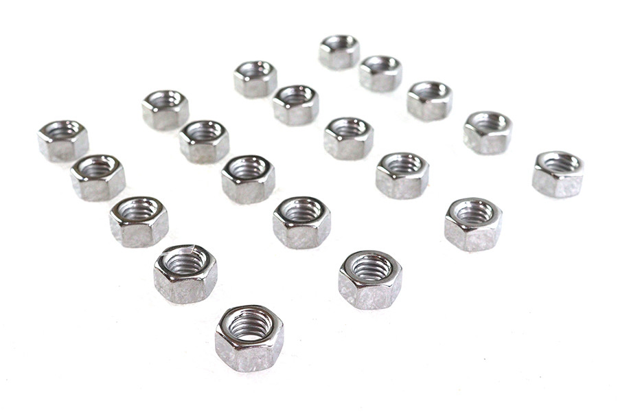 Colony #3/8-16H - Chrome Hex Nuts 3/8 inch-16