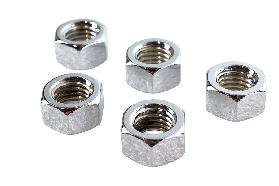 Colony #5/8-11H - Chrome Hex Nuts 5/8 inch-11