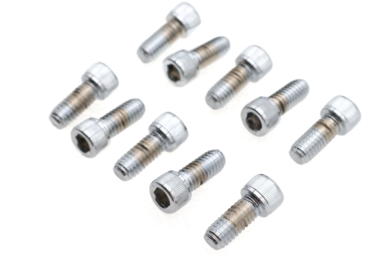 Colony #SHC-967 - Allen Socket Cap Bolt Knurled Chrome 5/16 inch X 3/4 inch