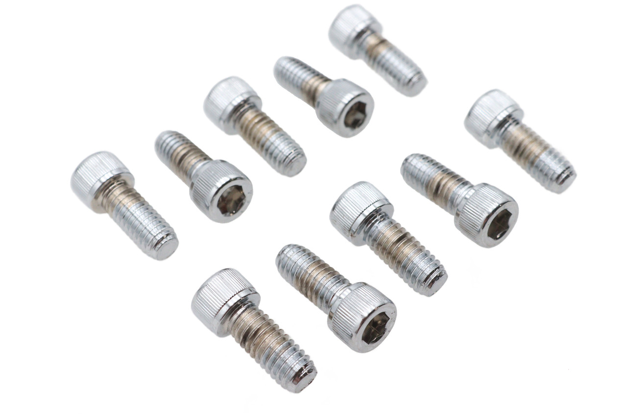 Colony #SHC-967 - Allen Socket Cap Bolt Knurled Chrome 5/16 inch X 3/4 inch