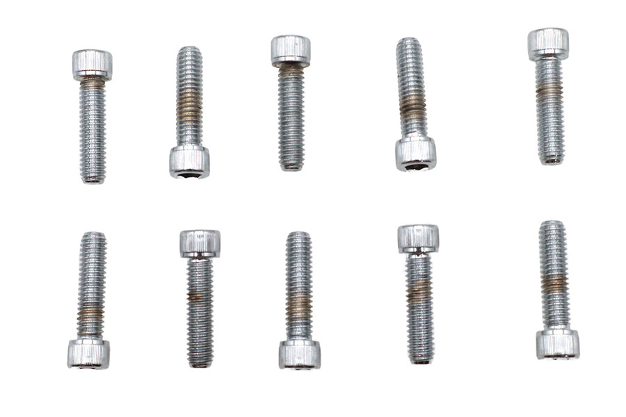 Colony #SHC-970 - Allen Socket Cap Bolt Knurled Chrome 5/16 inch X 1-1/4 inch
