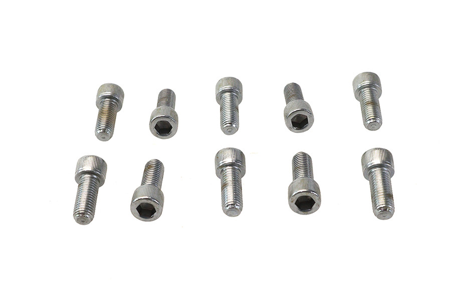 Colony #SHC-917 - Allen Socket Cap Bolt Knurled Chrome 5/16 inch X 3/4 inch