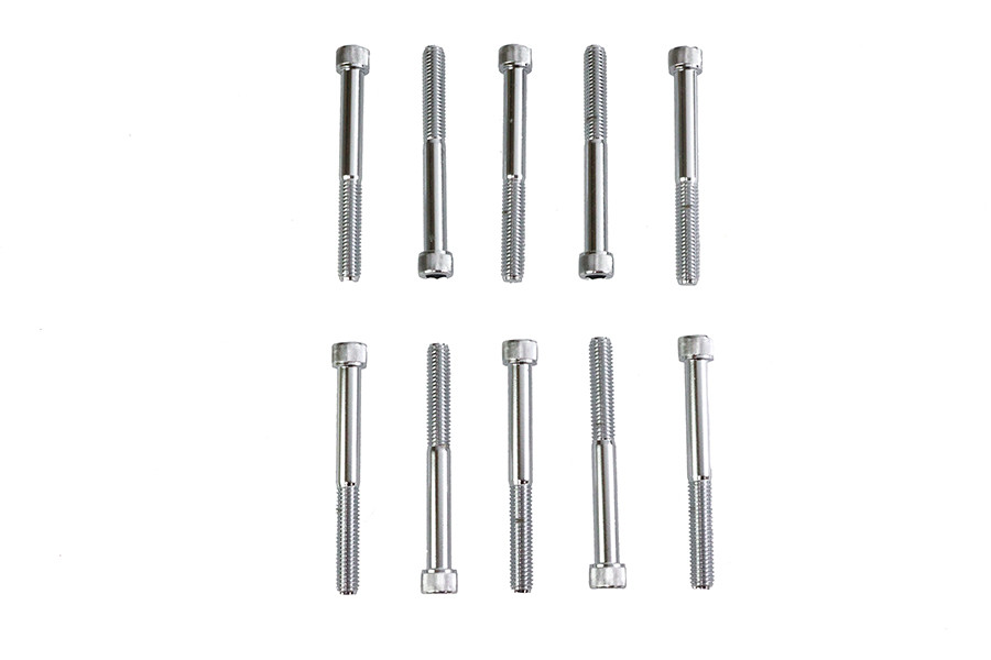Gardner-Westcott #12352 - Allen Socket Cap Bolt Knurled Chrome 3/8 inch X 3-1/2 inch