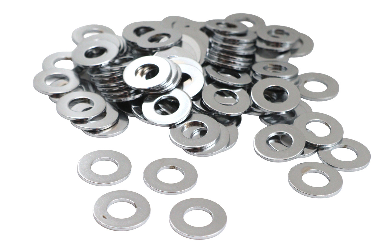 Gardner-Westcott #23571 - Chrome Flat Washers 3/8 inch Inner Diameter