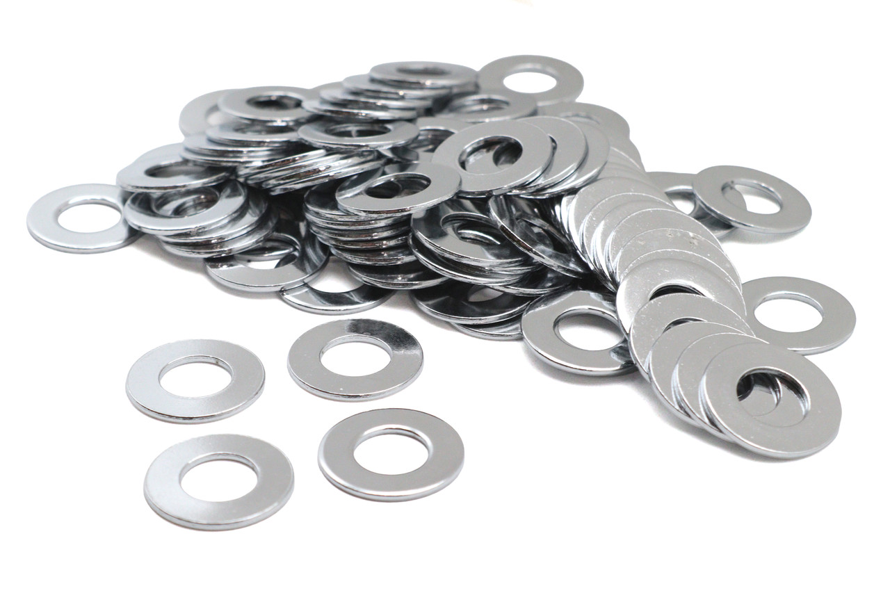 Gardner-Westcott #23572 - Chrome Flat Washers 7/16 inch Inner Diameter
