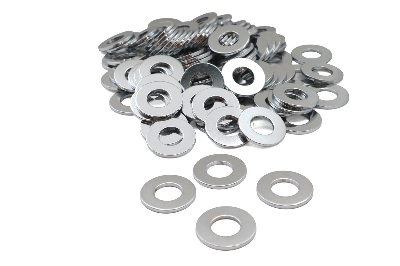 Gardner-Westcott #23573 - Chrome Flat Washers 1/2 inch Inner Diameter