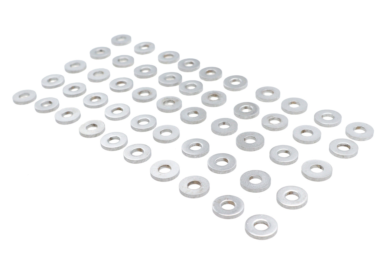 Gardner-Westcott #33569 - Chrome Flat Washers 1/4 inch, Extra Thick