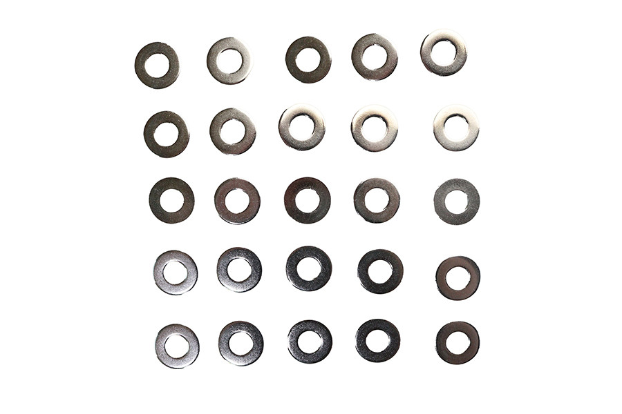 Gardner-Westcott #33573 - Chrome Flat Washers 1/2 inch, Extra Thick
