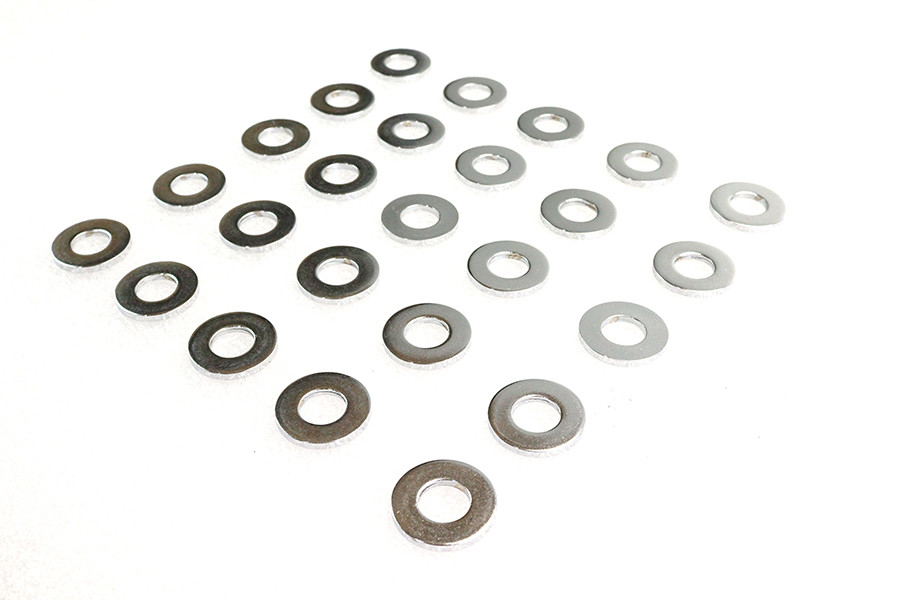 Gardner-Westcott #33573 - Chrome Flat Washers 1/2 inch, Extra Thick