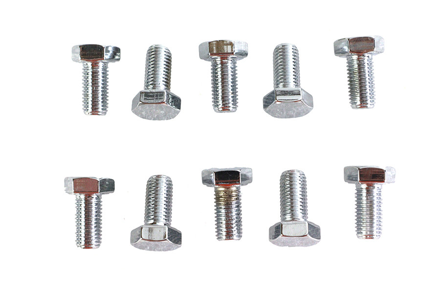Colony #HHC-659 - Hex Cap Bolts Chrome 5/16 inch x 5/8