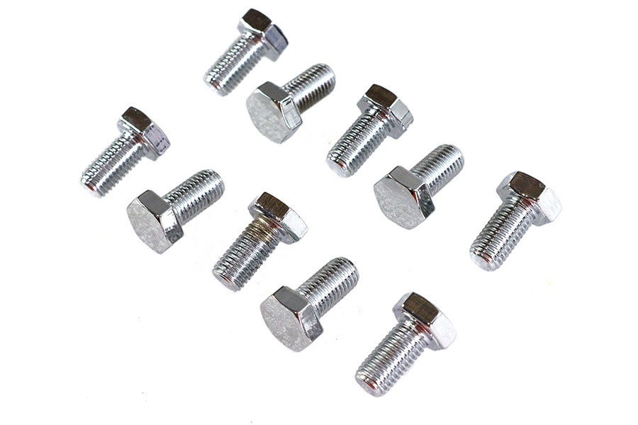 Colony #HHC-659 - Hex Cap Bolts Chrome 5/16 inch x 5/8