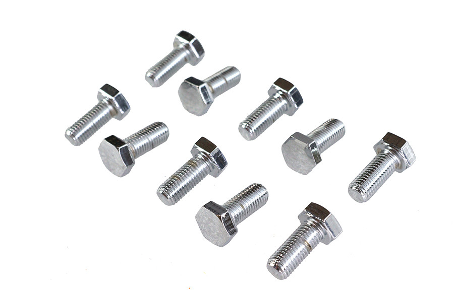 Colony #HHC-660 - Hex Cap Bolts Chrome 5/16 inch x 3/4 inch