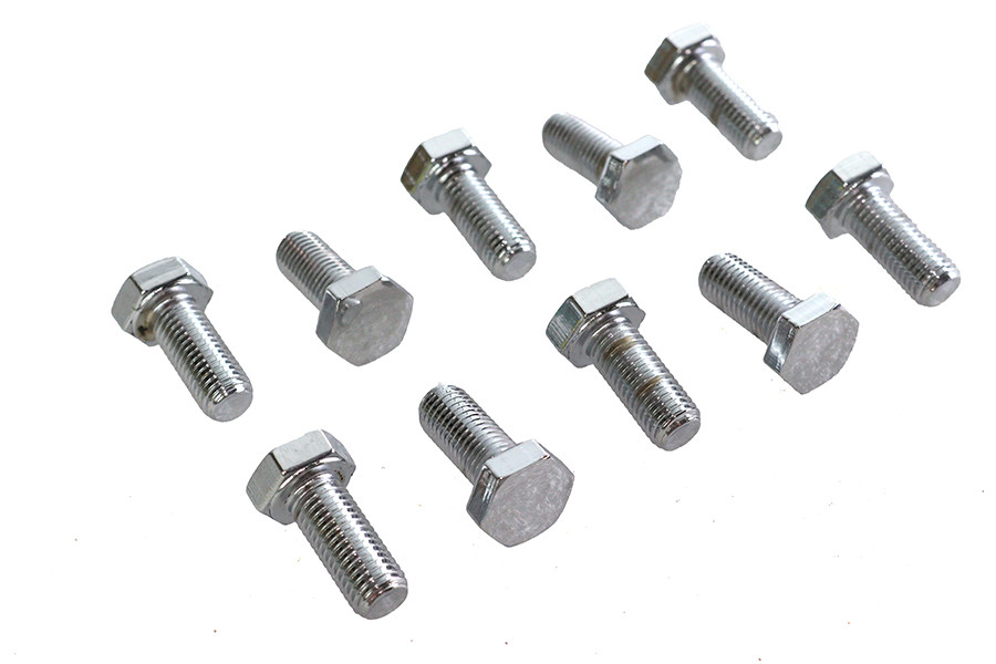 Colony #HHC-660 - Hex Cap Bolts Chrome 5/16 inch x 3/4 inch