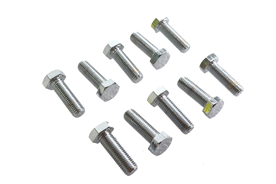 Colony #HHC-662 - Hex Cap Bolts Chrome 5/16 inch x 1 inch