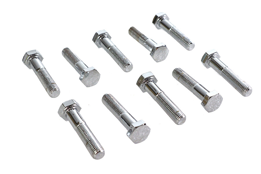 Colony #HHC-664 - Hex Cap Bolts Chrome 5/16 inch x 1-1/2 inch