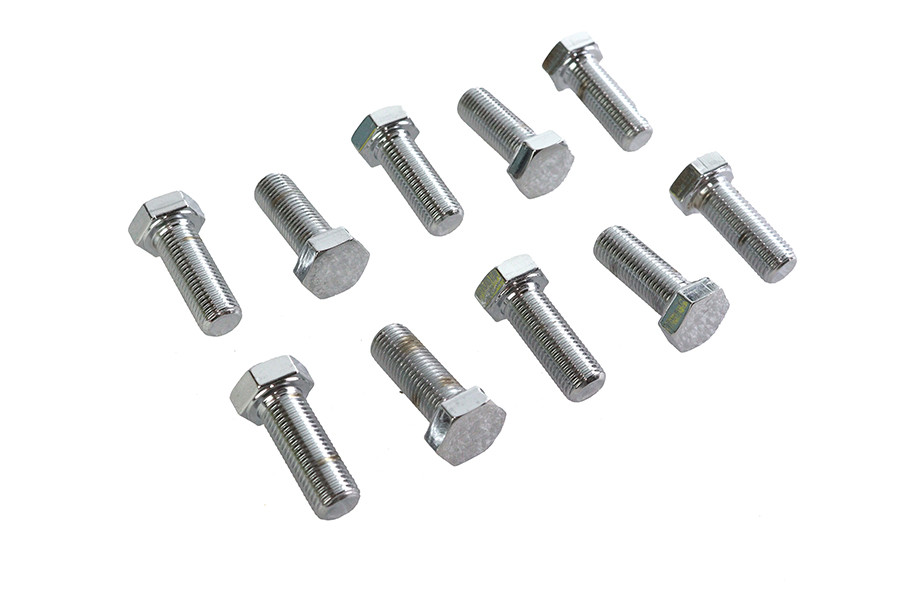 Colony #HHC-669 - Hex Cap Bolts Chrome 3/8 inch x 1 inch
