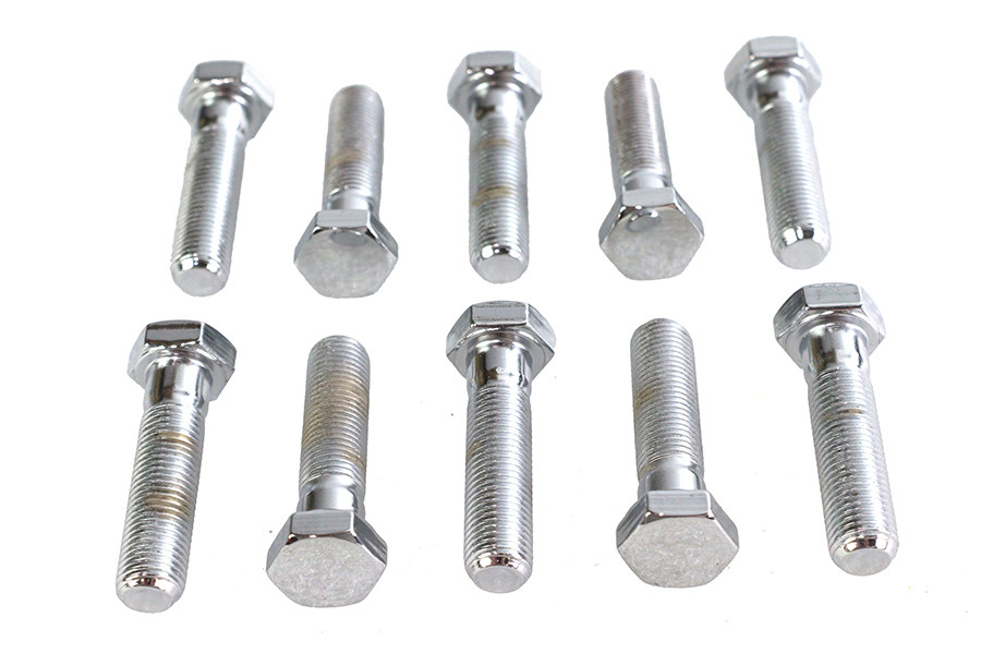 Colony #HHC-671 - Hex Cap Bolts Chrome 3/8 inch x 1-1/2 inch