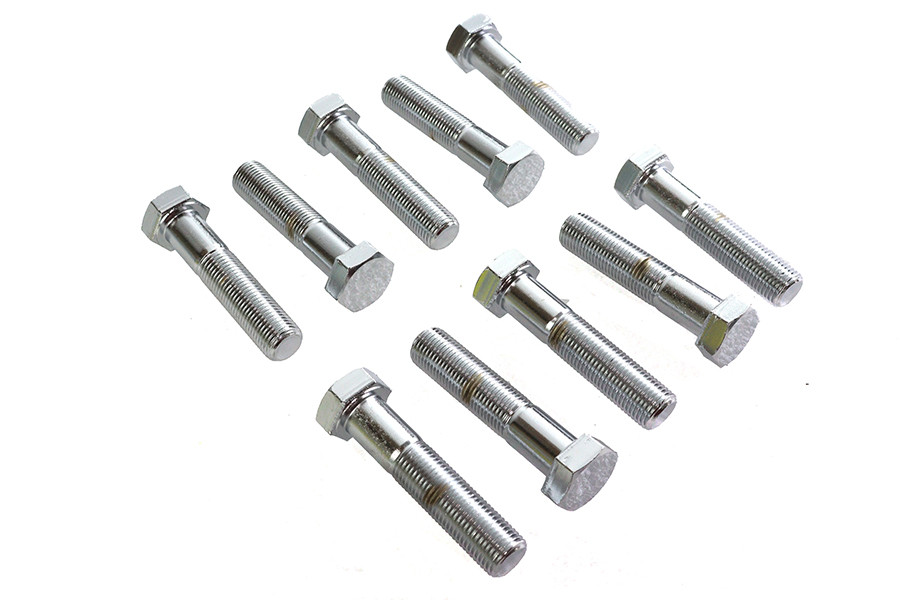 Gardner-Westcott #11427 - Hex Cap Bolts Chrome 1/2 inch x 2-1/4 inch