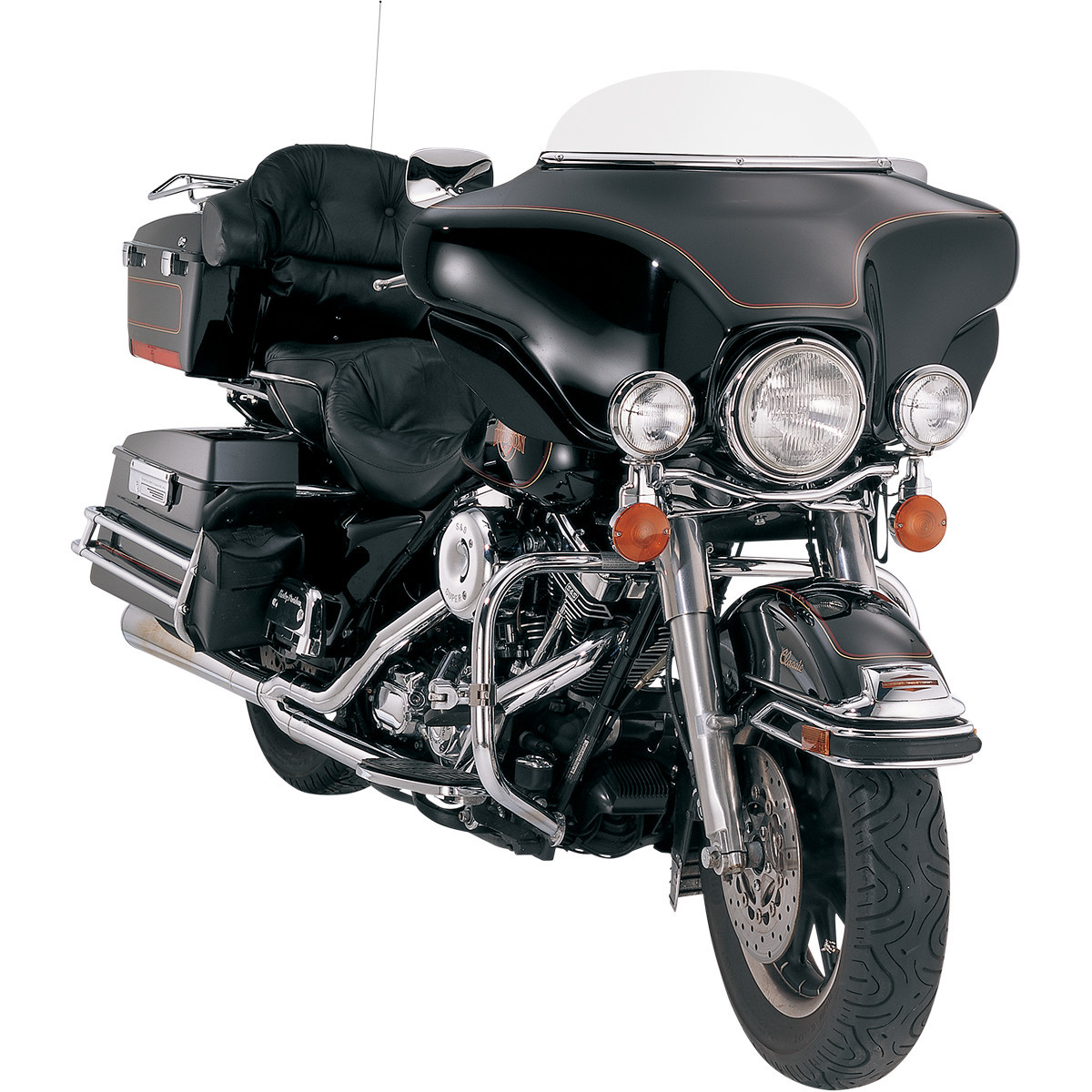 Memphis Shades #MEP8109 - Windshield - 5" - Solar '96-'13 FLHT