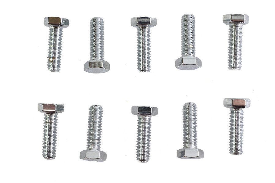 Colony #HHC-612 - Hex Cap Bolts Chrome 5/16 inch x 1 inch