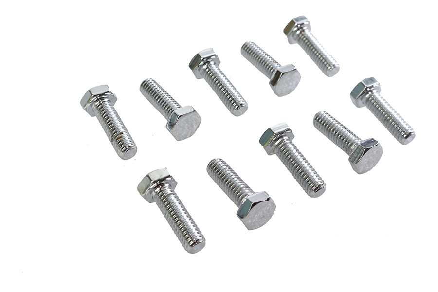 Colony #HHC-612 - Hex Cap Bolts Chrome 5/16 inch x 1 inch