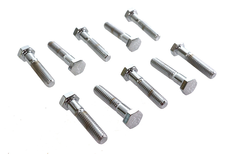Colony #HHC-614 - Hex Cap Bolts Chrome 5/16 inch x 1-1/2 inch