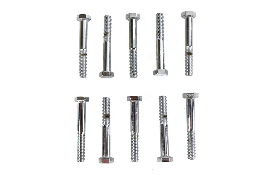 Colony #HHC-617 - Hex Cap Bolts Chrome 5/16 inch x 2-1/4 inch