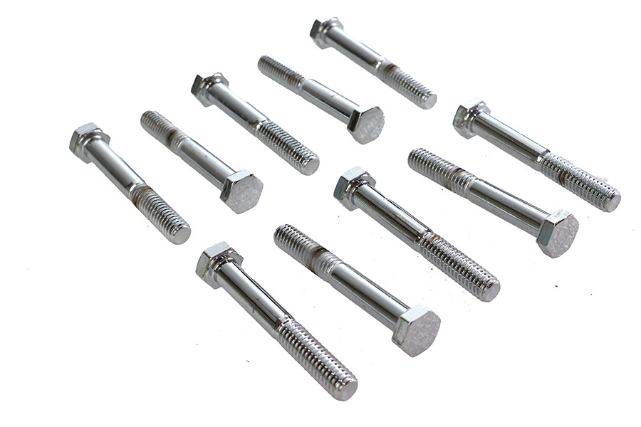 Colony #HHC-617 - Hex Cap Bolts Chrome 5/16 inch x 2-1/4 inch