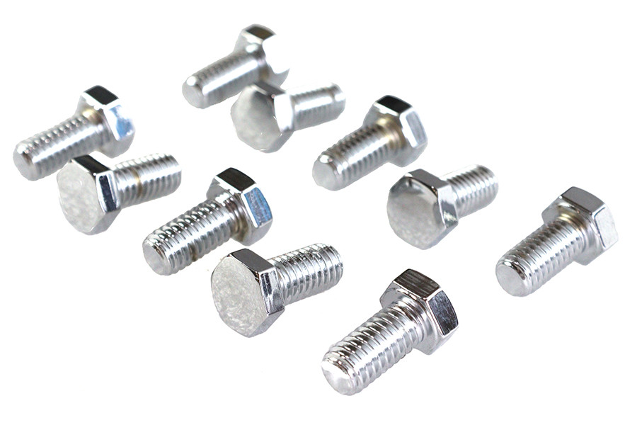 Colony #HHC-618 - Hex Cap Bolts Chrome 3/8 inch x 3/4 inch