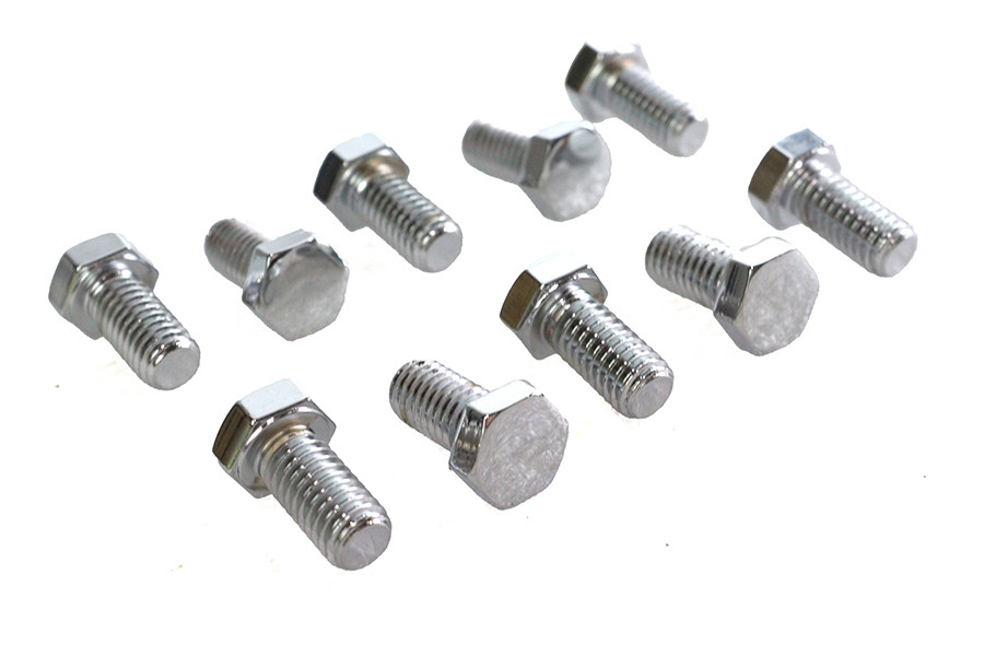 Colony #HHC-618 - Hex Cap Bolts Chrome 3/8 inch x 3/4 inch