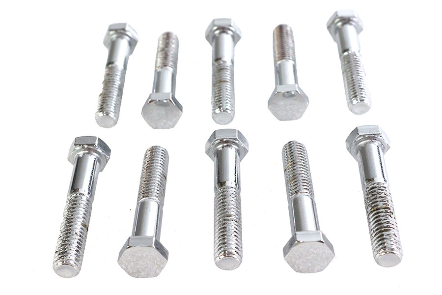 Colony #HHC-623 - Hex Cap Bolts Chrome 3/8 inch x 2 inch