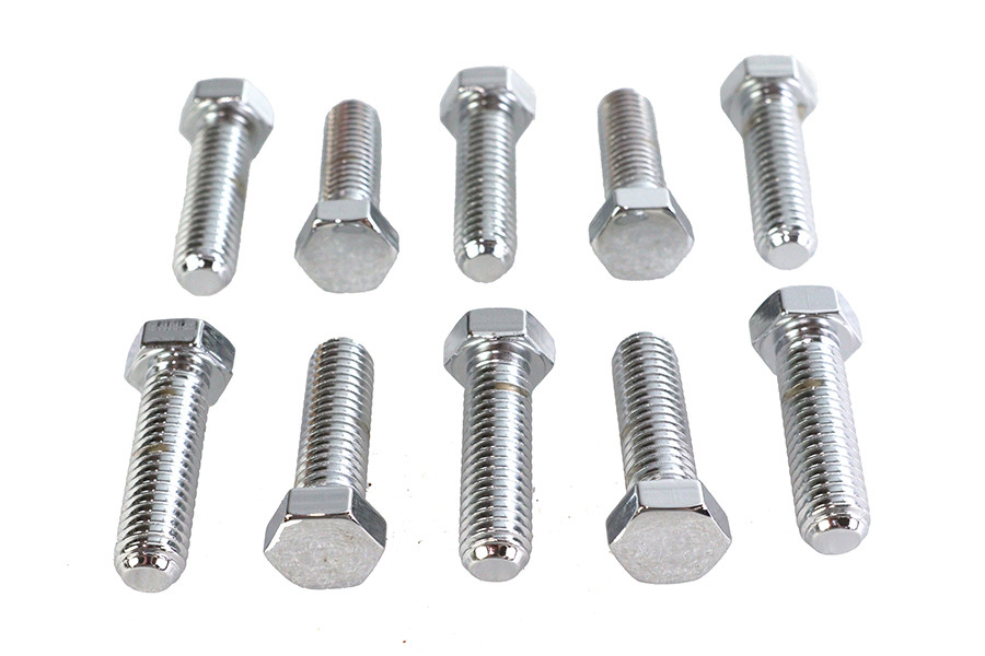 Colony #HHC-626 - Hex Cap Bolts Chrome 7/16-14 X 1-1/2 inch